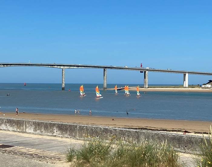 Catamaran en sortie