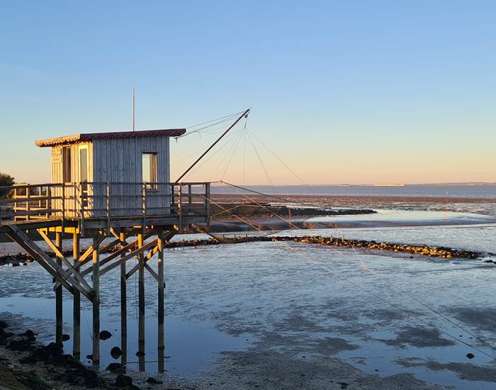 Notre  carrelet de pêche