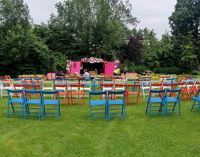 scène jardin