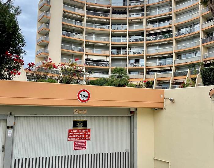 entrée garage