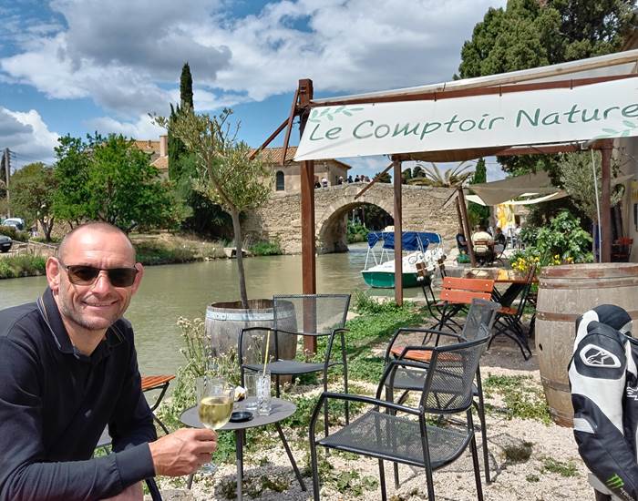 une petite pause à Le Somail