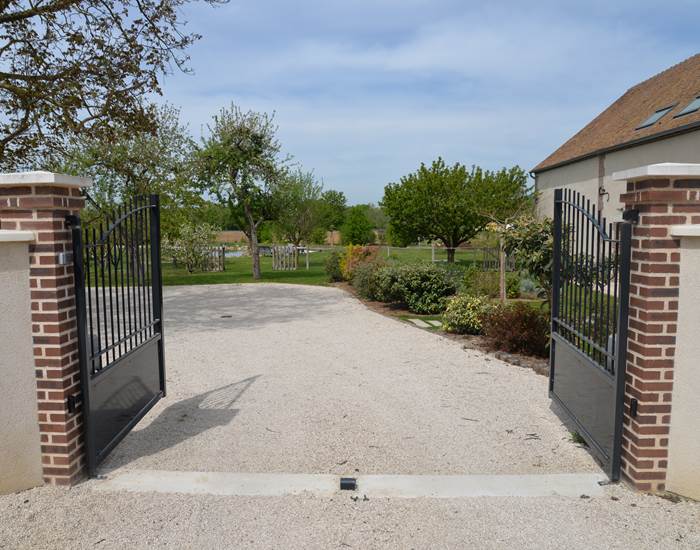 Gîte La Mélinothe à Paisy-Cosdon - Aube en Champagne - Entrée du gîte