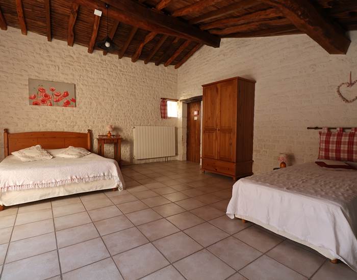 Chambre Coquelicot