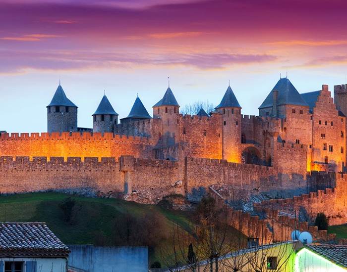 La cites de carcasonne