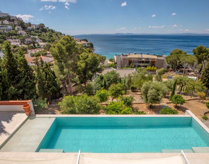 1 Oliveres Loft Vue de la terrasse