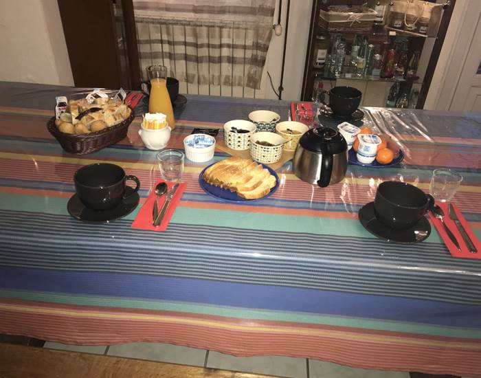 petit-déjeuner intérieur