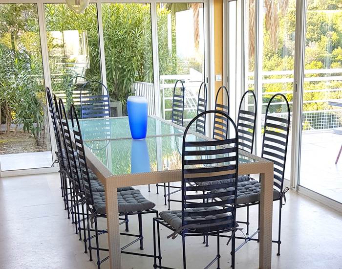 amazing south france riviera villa dining room