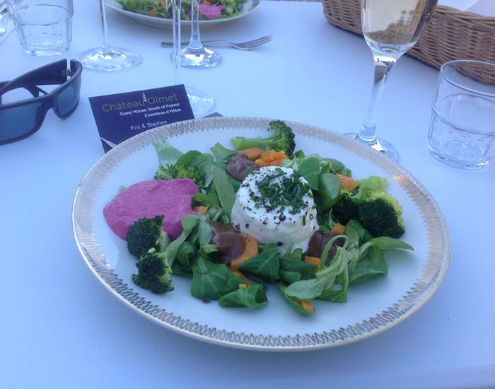 Chateau Olmet vegetarian