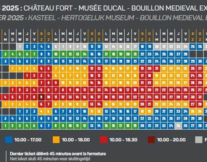 Horaires 2025