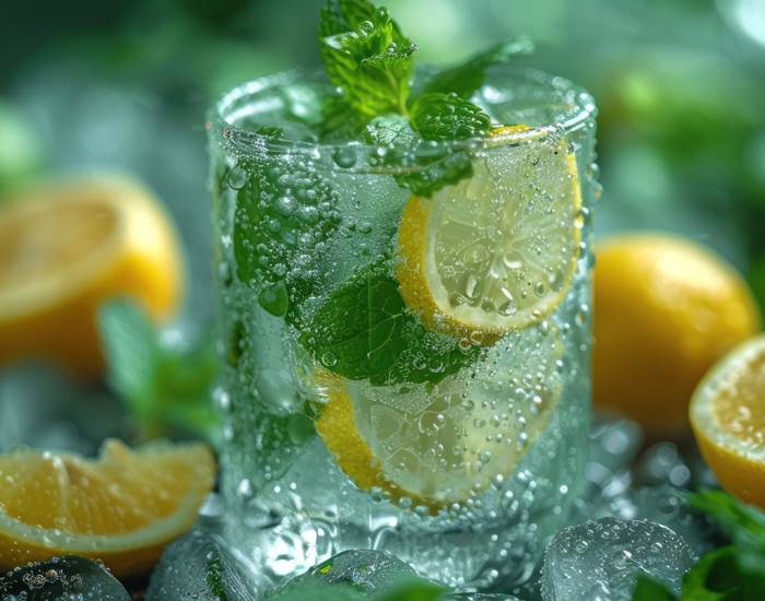 L'eau qui pétille