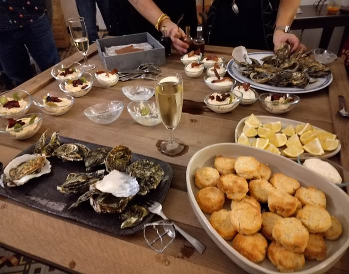 Pour les fêtes de fin d'année .... On se régale en toute simplicité