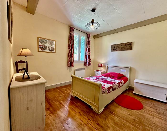 Chambre chalet 🏠 - 1 lit 90