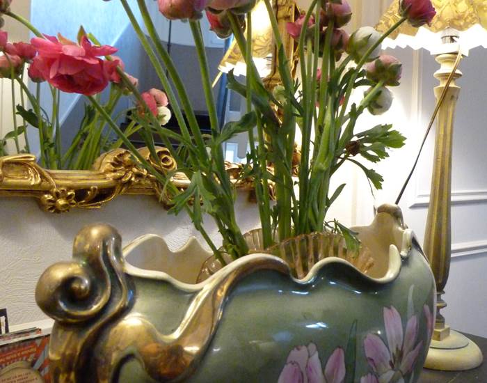 décoration intérieure et objet de décoration de l'hôtel le bretagneà vannes dans le Morbihan