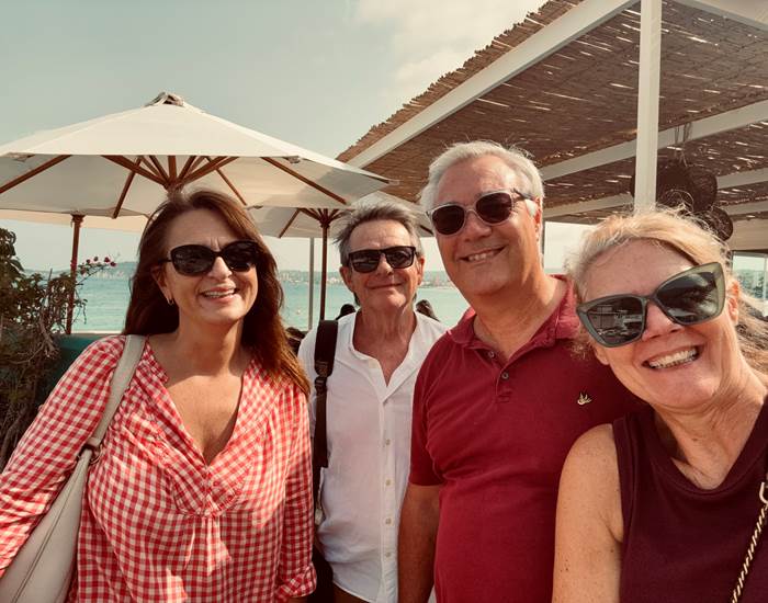 Frederique, Eric, Willem & Monique