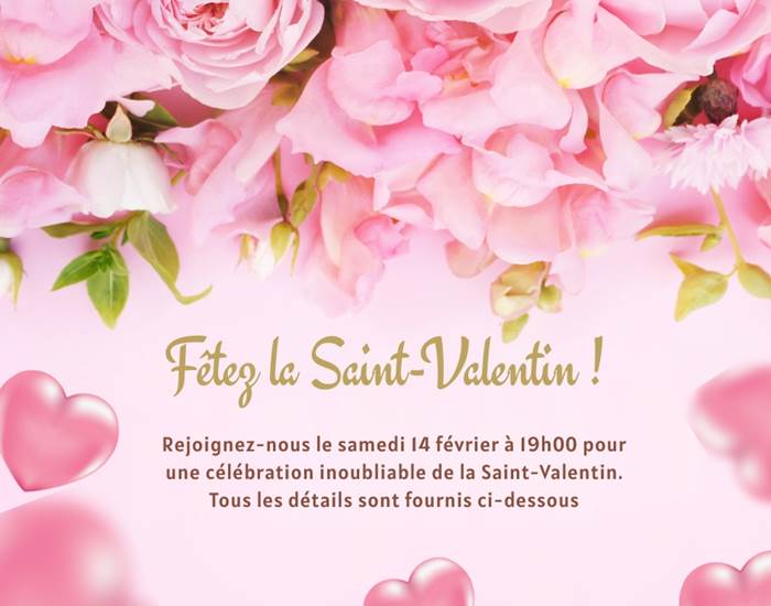Saint Valentin chambre d'hôtes Seloignes
