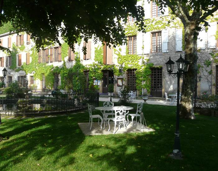 Hostellerie du grand duc jardin