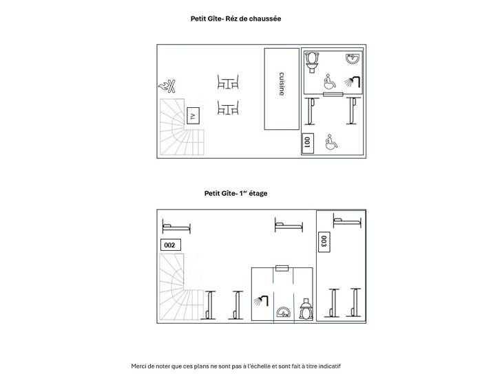 Plan Petit Gîte