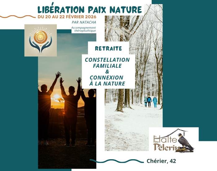 Retraite Libération, Paix, Nature, La Halte du Pèlerin