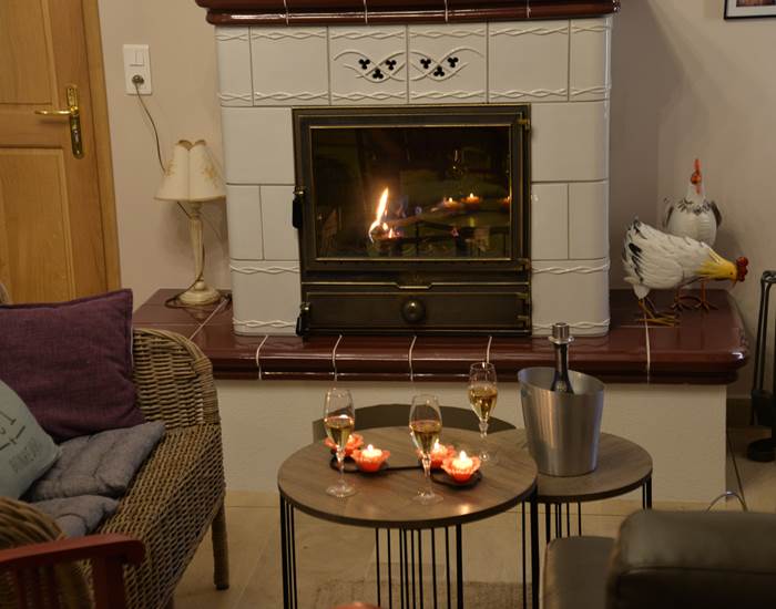 Gîte La Mélinothe à Paisy-Cosdon - Aube en Champagne - Détente au coin du feu