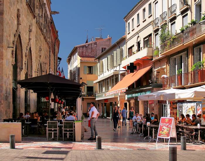 Le centre-ville