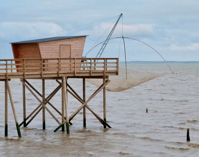 Depuis un ponton