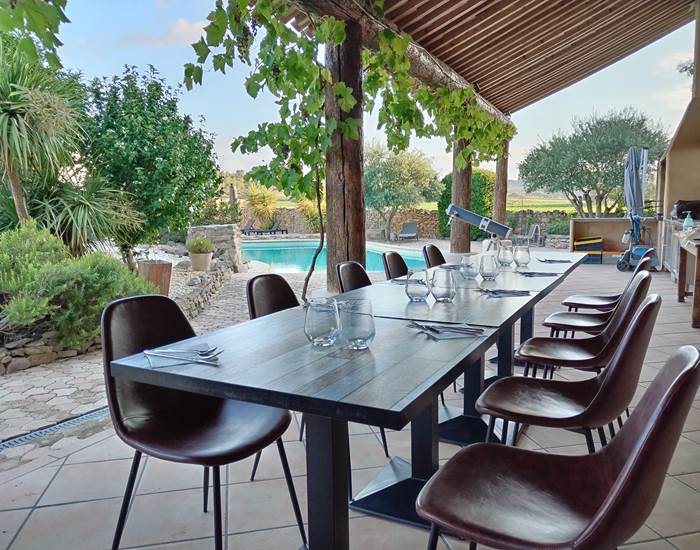 Petit-déjeuner local et maison du Coq du Nord-Mailhac