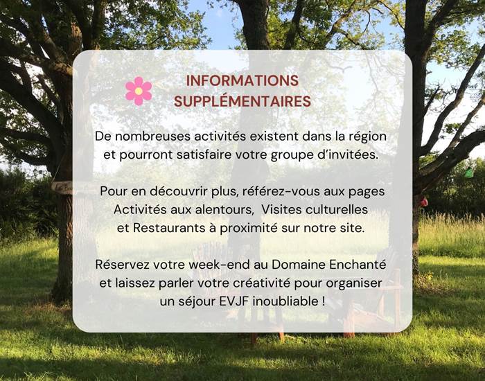 Week-End EVJF - Le Domaine Enchanté