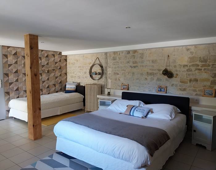 La Rochelle Lodge- Chambre Quai17 (2)