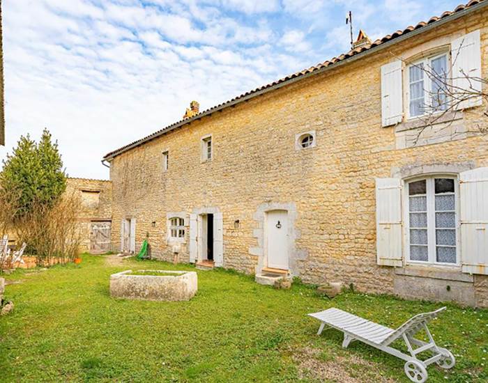 Vue Maison Garesché côté jardin