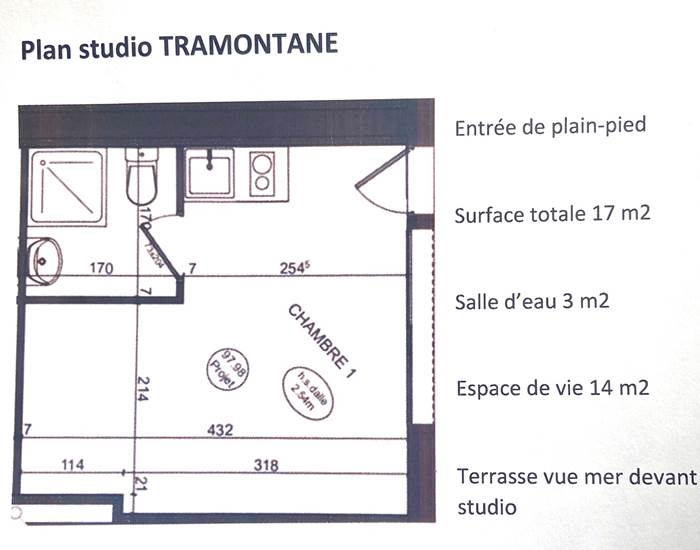 Plan du studio