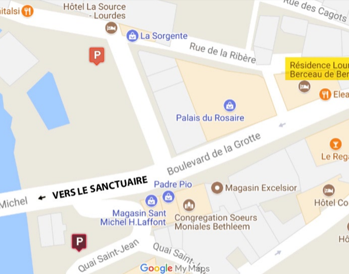 PLAN DES PARKINGS