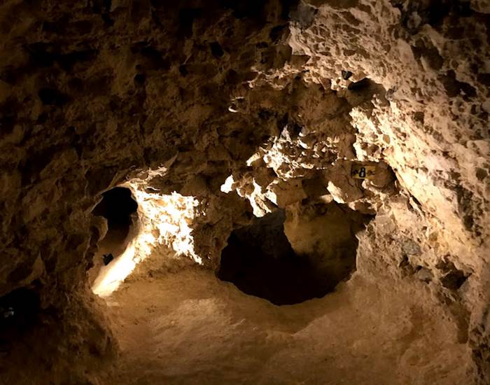 Mine de silex