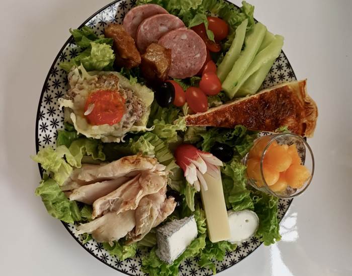 Au Nom des Dames - assiette gourmande estivale