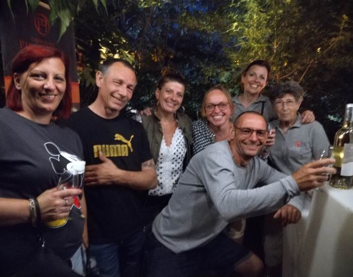 Plusieurs partenaires Mailhacois se retrouvent lors des festivités sur La Côte du Midi