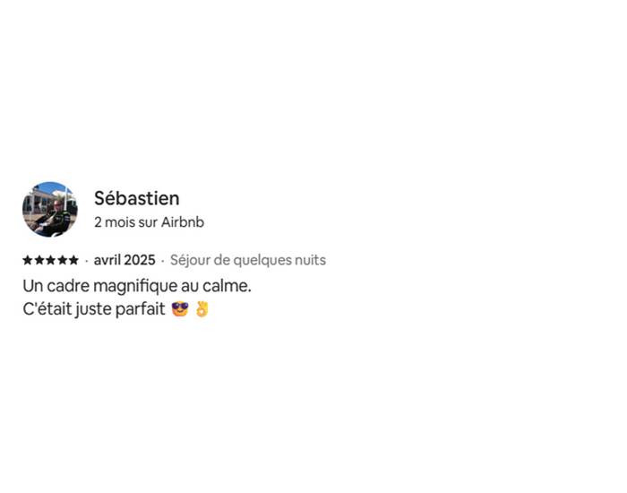 Avis airbnb acril 2025_Le Four a Pain du Domaine des Cyclamens
