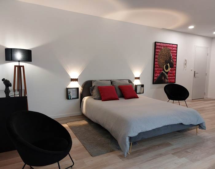 Studio B - Le lit