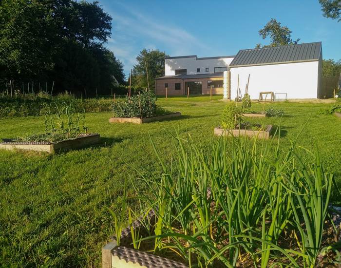 Le Répit de l'Oust - Le parc/potager