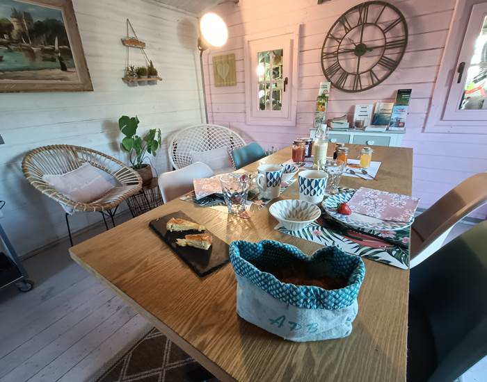 petit déjeuner chalet