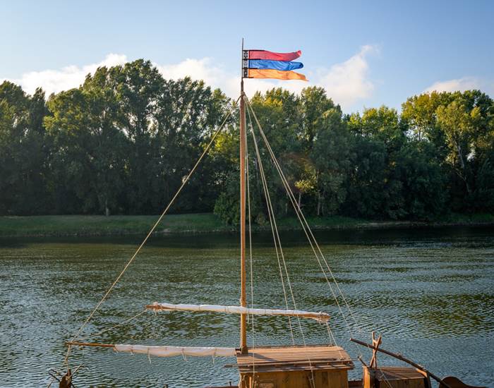 Gabare sur la Loire