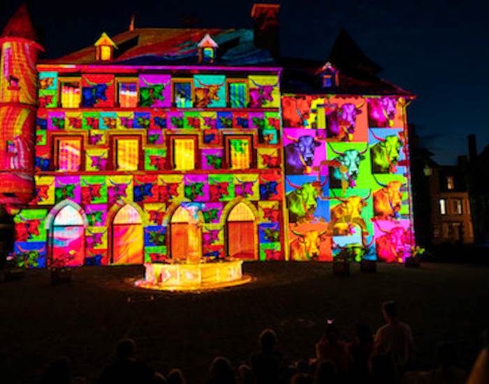 Salers Festival des lumières été 2024