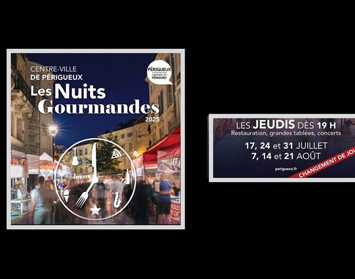 Nuits gourmandes 2025 Périgueux