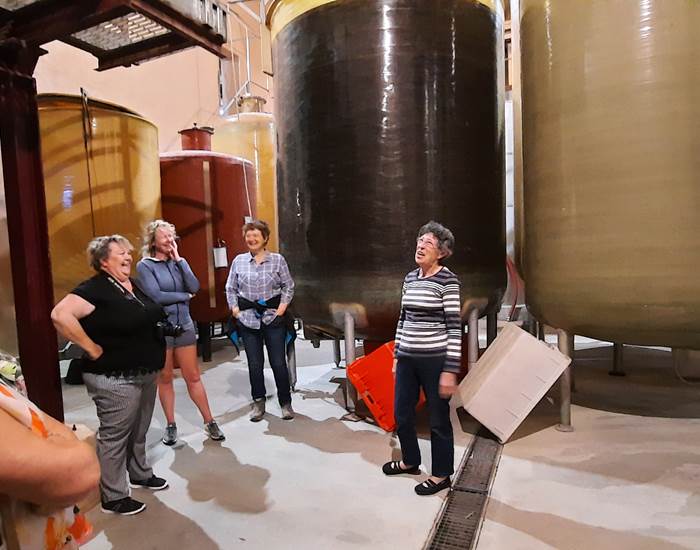 Visite chez les vignerons