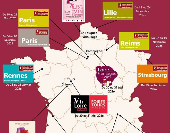 carte des salons