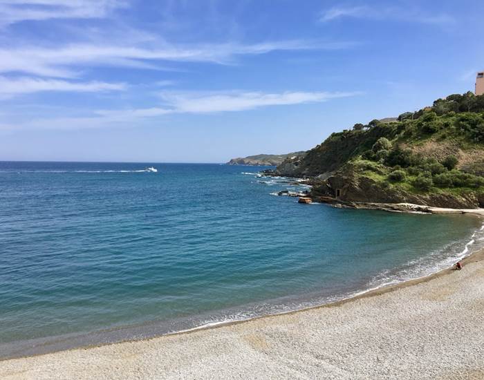 Plage à Banyuls