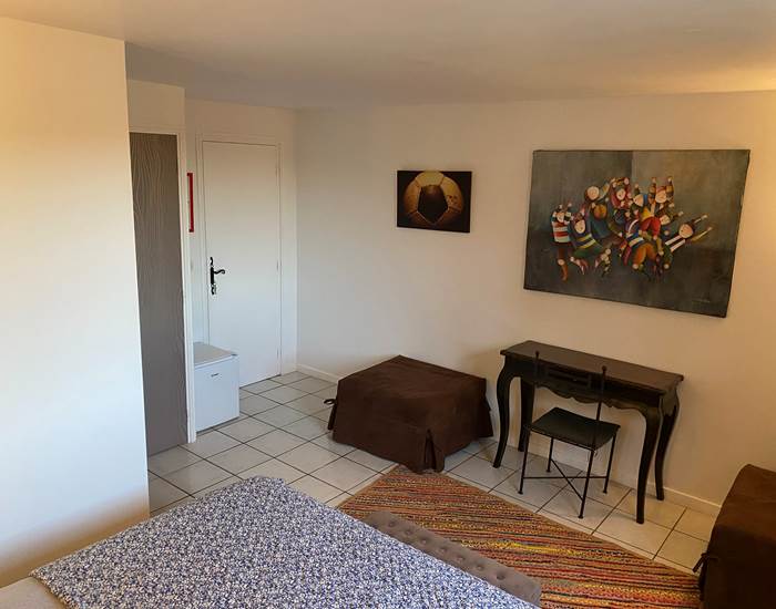 la chambre Cailloutis Domaine du Gravier à Gramat