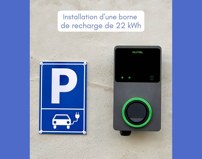 Domaine de Lanis - Borne de recharge électrique