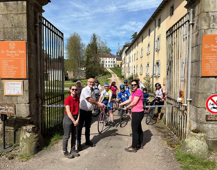 Circuit vélo Julie-Victoire Daubié, de la Manufacture Royale à Fontenoy-le-Château
