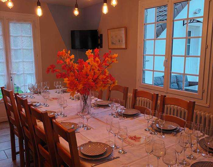 Table d'hôtes automnale