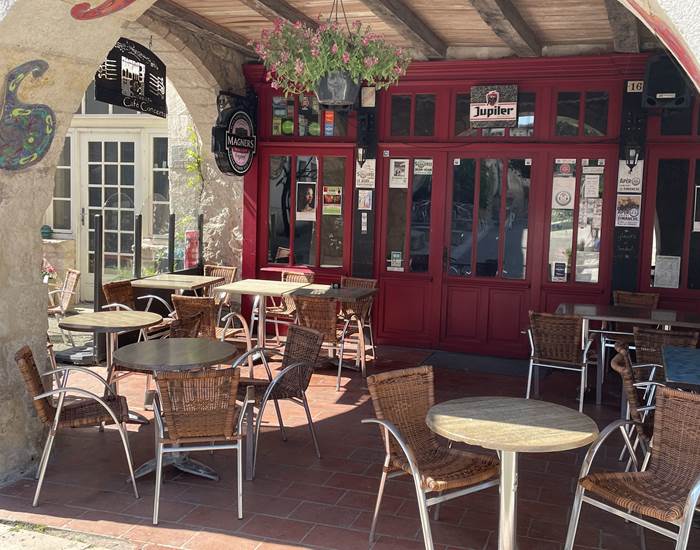 café à Lauzerte
