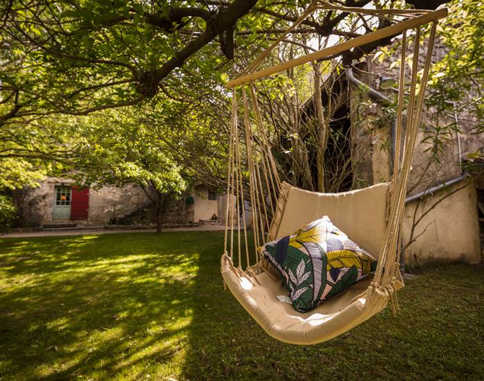 Jardin côté gîte © Hervé Leclair/Aspheries